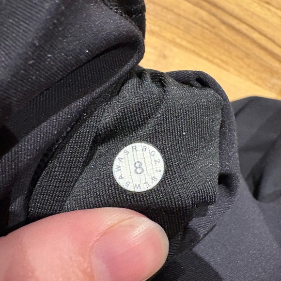 Lululemon Wunder Under Hi-Rise Tight (Full-On Luxtreme 28") Black Size 8 PAINT - Picture 6 of 10